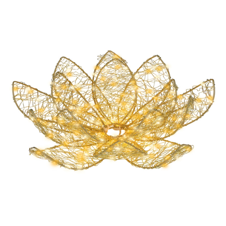 FIORE 200 LED D38XH13CM OR