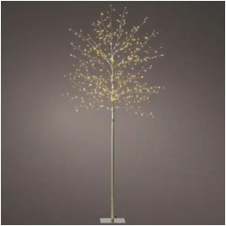 ALBERO LED D60H150CM     BASE METALLO LUCE CALDA