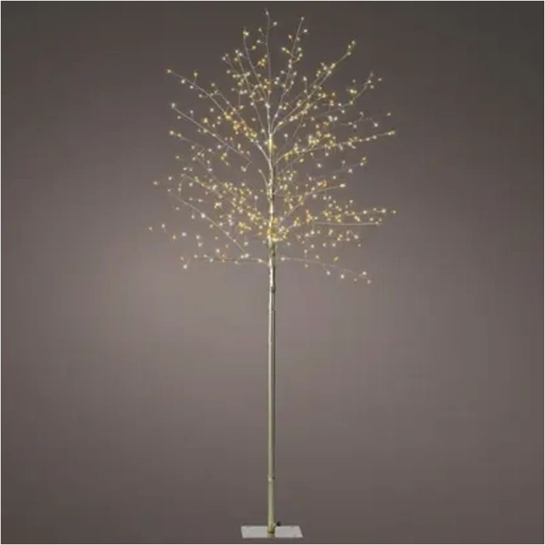 ALBERO LED D60H150CM     BASE METALLO LUCE CALDA