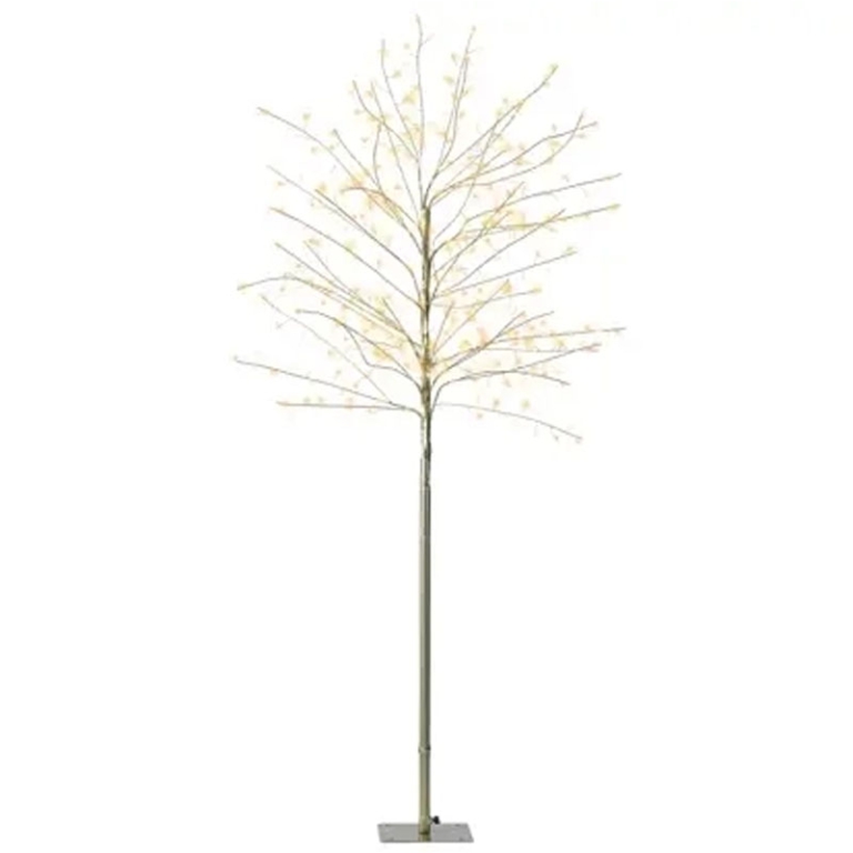 ALBERO LED D60H150CM     BASE METALLO LUCE CALDA 2