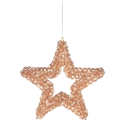 STELLA LED D58CM ORO ROSA LUCE BIANCA 400L