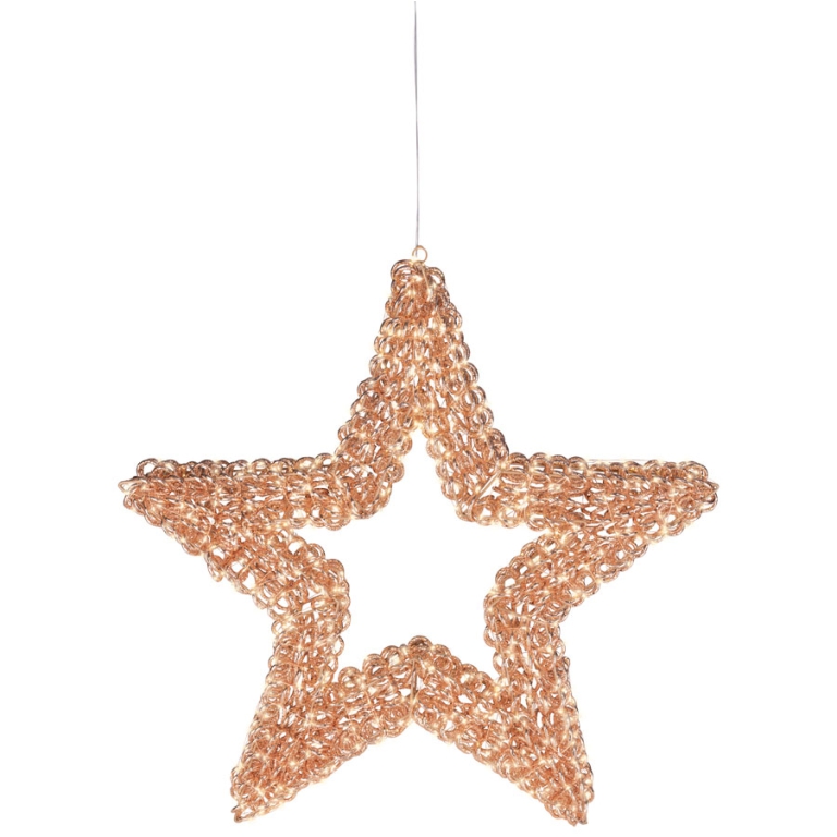 STELLA LED D60CM ORO ROSA LUCE BIANCA 800L