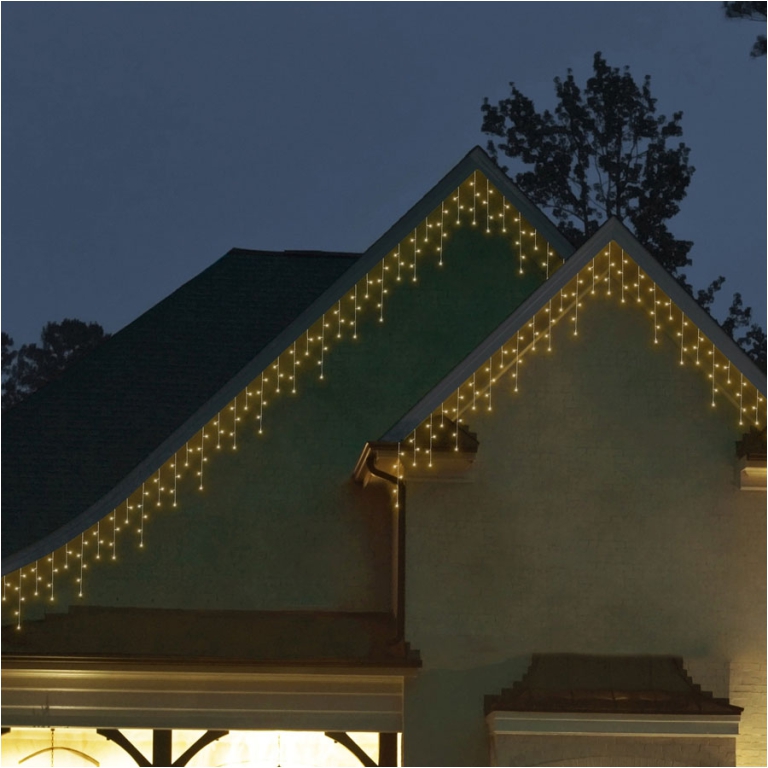 LUMINARIA 175 LED 7,5MT  BIANCO CALDO TENDA 3