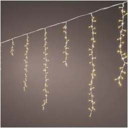 LUMINARIA 1416 LED 12MT H75CM TENDA BIANCO CALDO