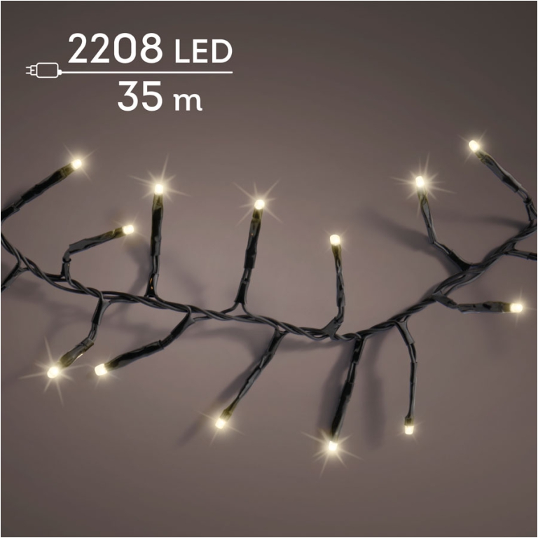 LUMINARIA 2280LED 35MT BIANCO FREDDO F.NERO ESTER.