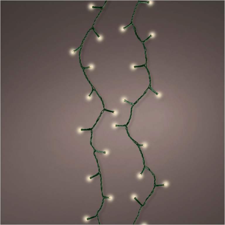 LUMINARIA 48 LED 3,5MT BIANCO CALDO 8 GIOCHI