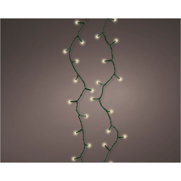 LUMINARIA 96 LED 7MT BIANCO CALDO ESTERNO