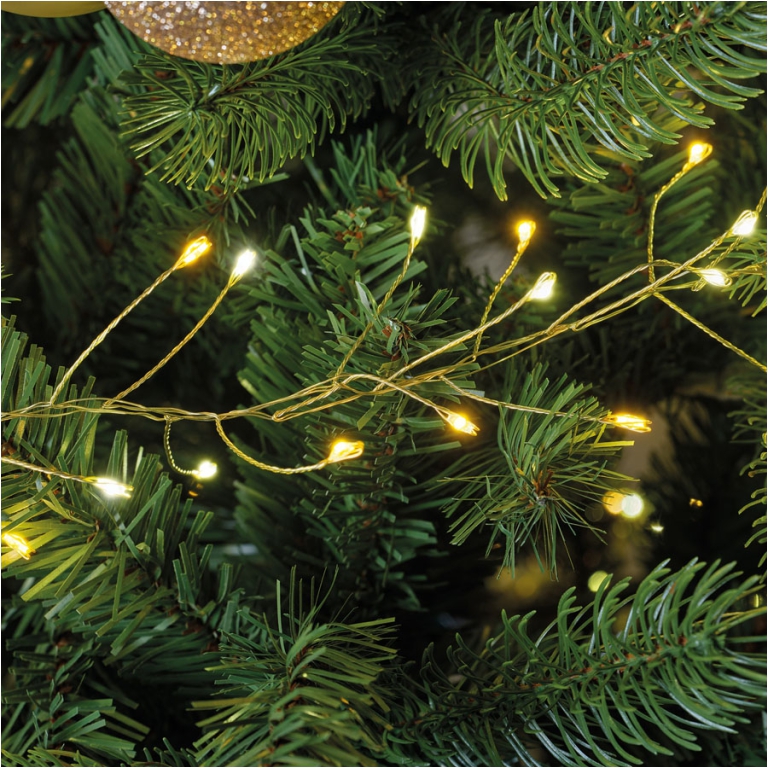 LUMINARIA 960 LED 12MT BIANCO CALDO E FREDDO 5
