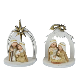 DECORO NATIVITÀ H8,5CM   SOGGETTI ASSORTITI