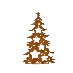 DECORO ALBERO H65CM METALLO COLOR BRONZO