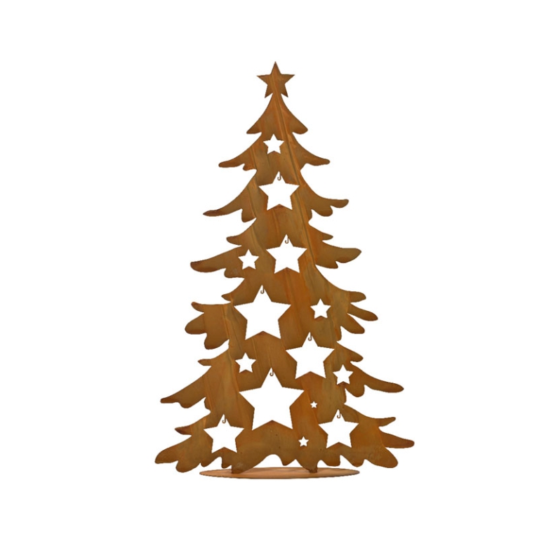 ALBERO H98CM METALLO BRONZO
