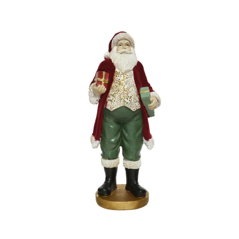 DECORO BABBO NATALE H24CM