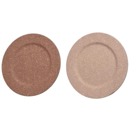 SOTTOPIATTO D33CM DECORO COLORI ASSORT.