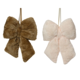 FIOCCO H14CM EFFETTO PELLICCIA 2 COLORI ASSORTITI