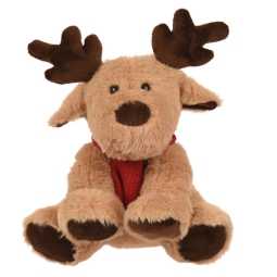 PELUCHE RENNA H20CM CON  SCIARPA