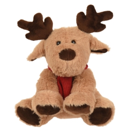 PELUCHE RENNA H17CM CON  SCIARPA