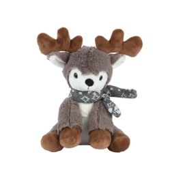 PELUCHE RENNA H20CM CON  SCIARPA