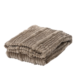 COPERTA 170X130CM TORTORA A COSTE