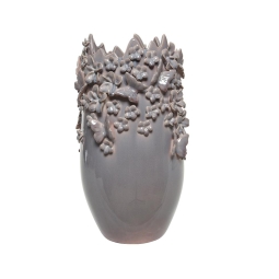VASO H39CM CERAMICA LILLA