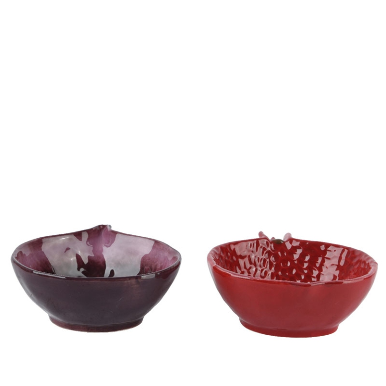 CIOTOLA TERRACOTTA D13H5CM ASSORTITA TEMA FRUTTA
