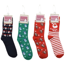 CALZINE NATALE 4 SOGGETTI ASSORTITI