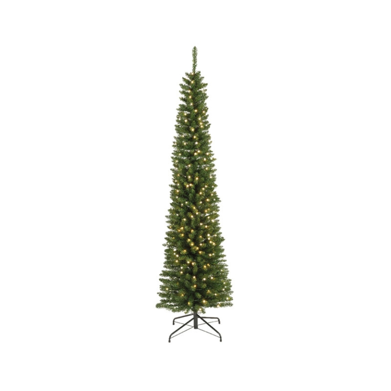ALBERO PENCIL D60H210CM  CON LED VERDE