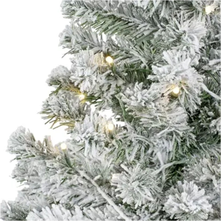 MINI ALBERO LED H60CM D36CM INNEVATO 20 LUCI CALDE 3