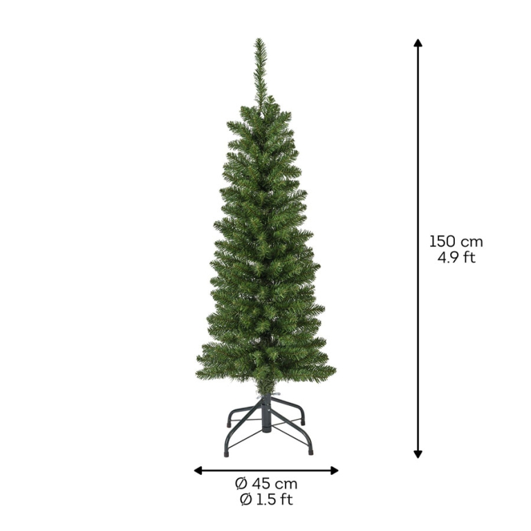 ALBERO PINO PENCIL 150CM D45CM VERDE 3