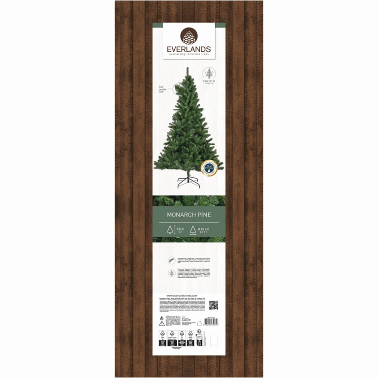 ALBERO PINO MONARCH H150CM D96CM VERDE 2