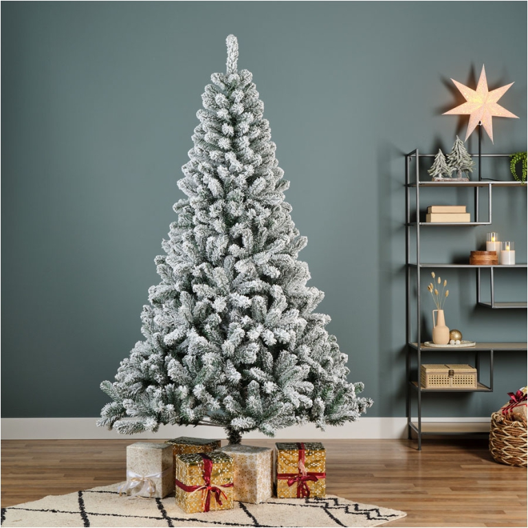 ALBERO PINO MONARCH H210CM D126CM INNEVATO 3