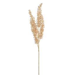 RAMO FIORE BACCHE H75CM  ORO