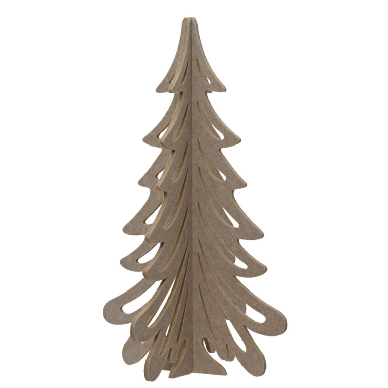 ALBERO H77,5CM BEIGE IN  FELTRO
