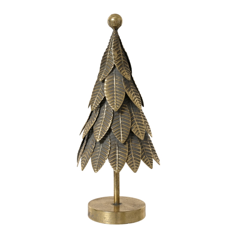 ALBERO H35CM ORO ANTICO  METALLO