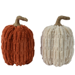 ZUCCA H25CM TESSUTO COLORI  ASSORTITI