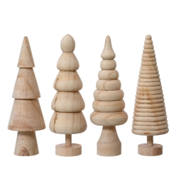 DECORO ALBERO H15CM LEGNO SOGGETTI ASSORTITI
