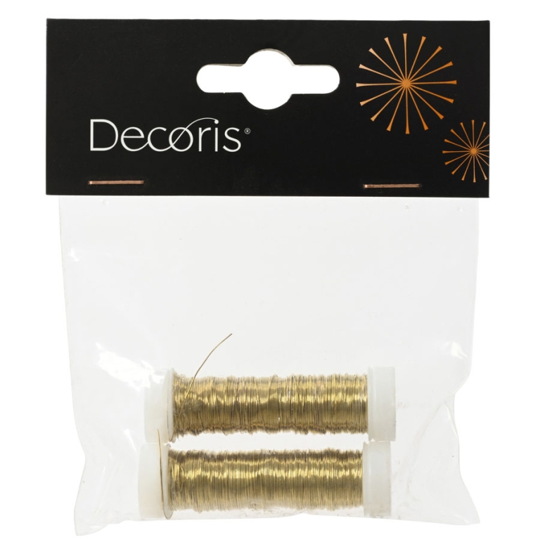 FILO DI FERRO D3MM 60MT 2PZ ORO ROTOLO 2