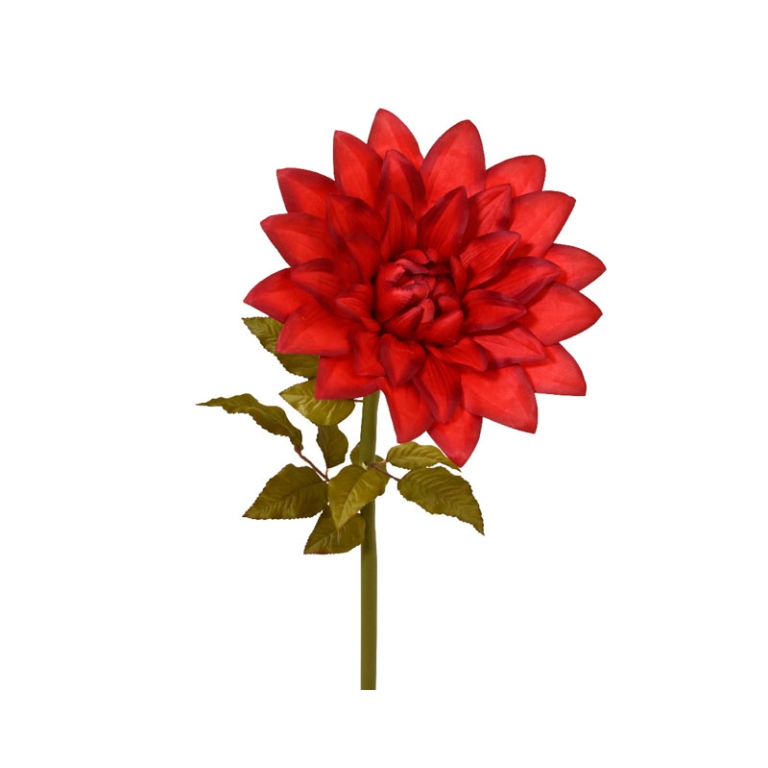 RAMO FIORE DHALIA H115CM ROSSO