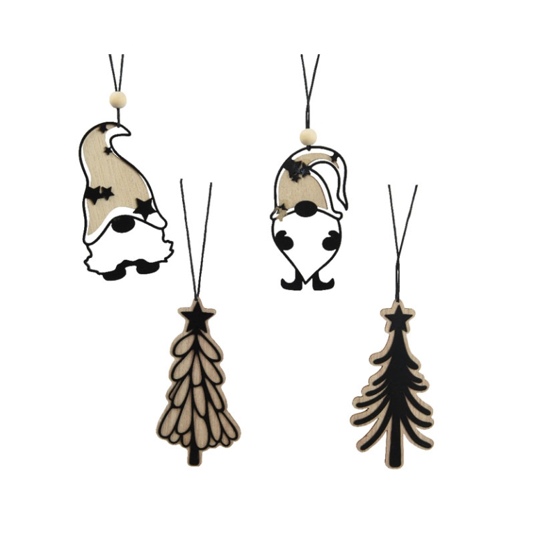 DECORO DA APPENDERE H12CM SOGGETTI ASSORTITI