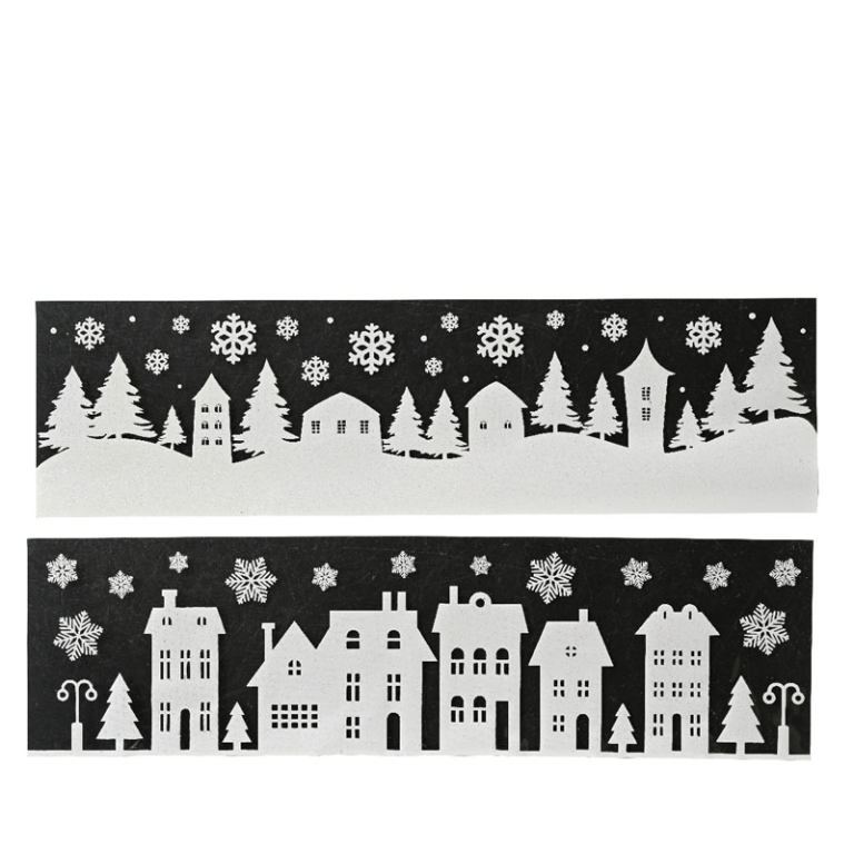 VETROFANIA PAESAGGIO     50CM SOGGETTI ASSORTITI