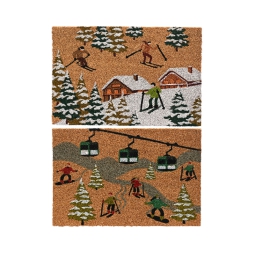 ZERBINO 60X40CM PAESAGGI INVERNALI ASSORTITI