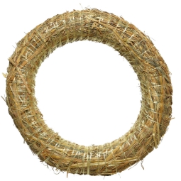 CORONA D35CM PAGLIA NATURALE