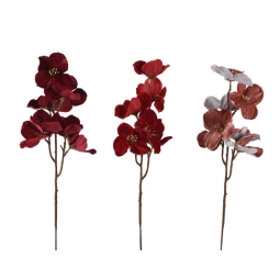 RAMO FIORI ROSSI H60CM   SOGGETTI ASSORTITI