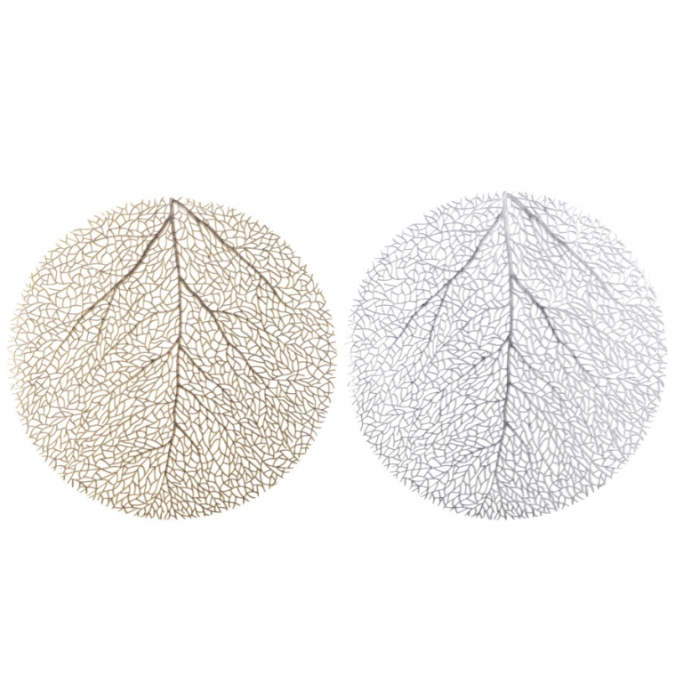 TOVAGLIETTA D38CM SOTTOPIATTO DECORO TRAFORATO ASS