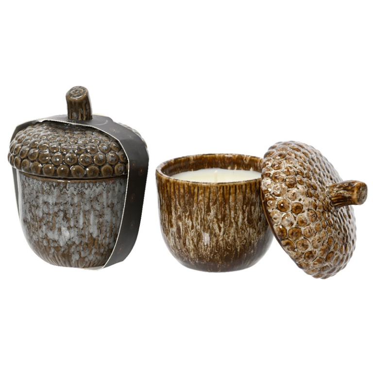 CANDELA GHIANDA H11,5CM  SOGGETTI ASSORTITI