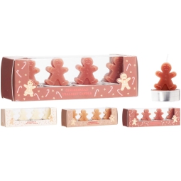 TEALIGHT 4PZ COLORI ASSORTITI