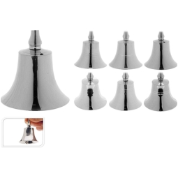 CAMPANELLA ALLUMINIO 11CM SOGGETTI ASSORTITI