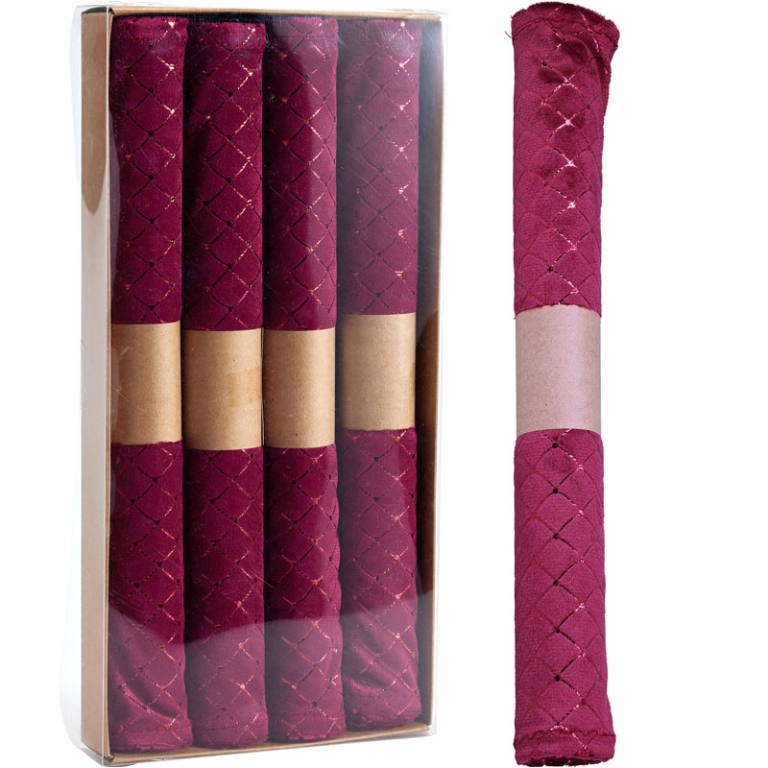 TOVAGLIETTA SET 4PZ BORDEAUX