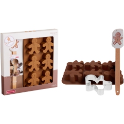FORMINE SILICONE CON LECCAPENTOLE PAN DI ZENZERO
