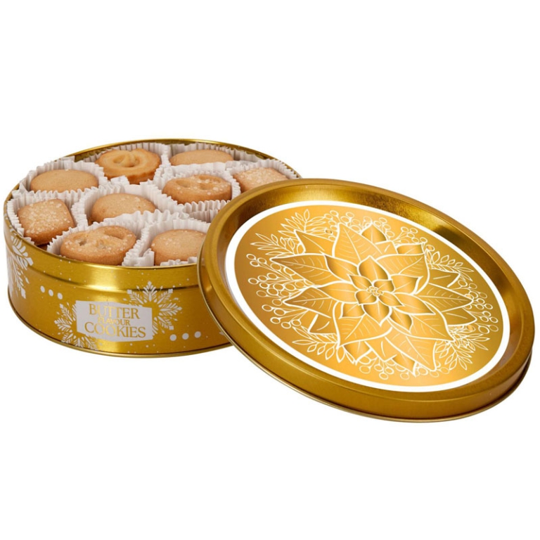 LATTA DORATA BISCOTTI AL BURRO 340GR NATALIZI