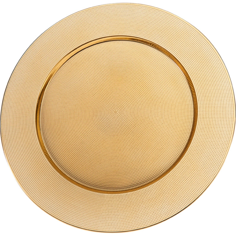 SOTTOPIATTO D40CM DORATO